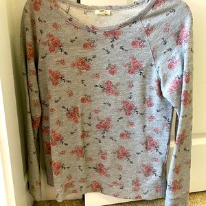 Soft (Joie) floral boat neck sweater